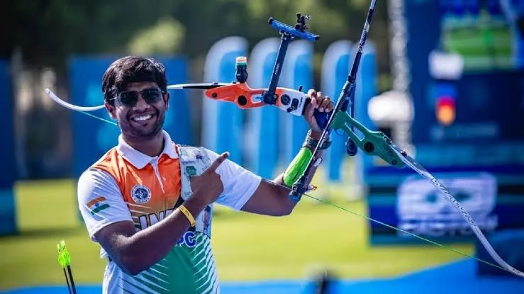 Dhiraj Bommadevara at the Antalya World Cup 🎯🇮🇳
